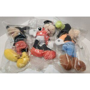 Avon Mickey Mouse Clubhouse Mini Plush Collection 10" Tall Mickey Minnie Goofy